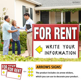 ISIYHCC 2-pack value sign set emphasizes coverage of corner lots and property visibility