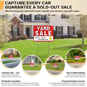 ISIYHCC preprinted price stickers simplify pricing and checkout.