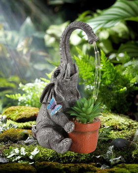 istatue easy installation lets you enjoy solar garden decor quickly