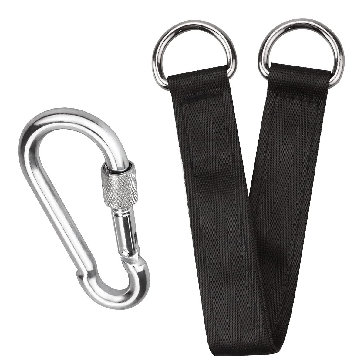 ISUSSER weight rating per strap up to 220 pounds for outdoor swings.