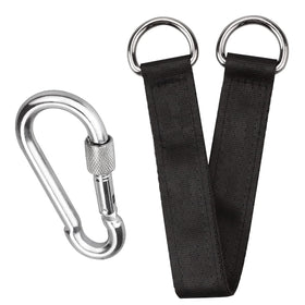 ISUSSER weight rating per strap up to 220 pounds for outdoor swings.
