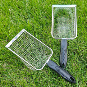 ISYOKE sifters in garden use, ready for dirt, compost, and rocks.