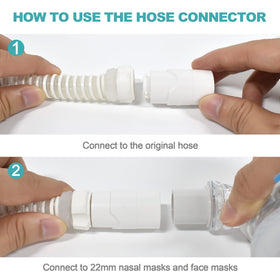 ItAll AirMini accessory hose 22mm supports flexible configurations for different masks.