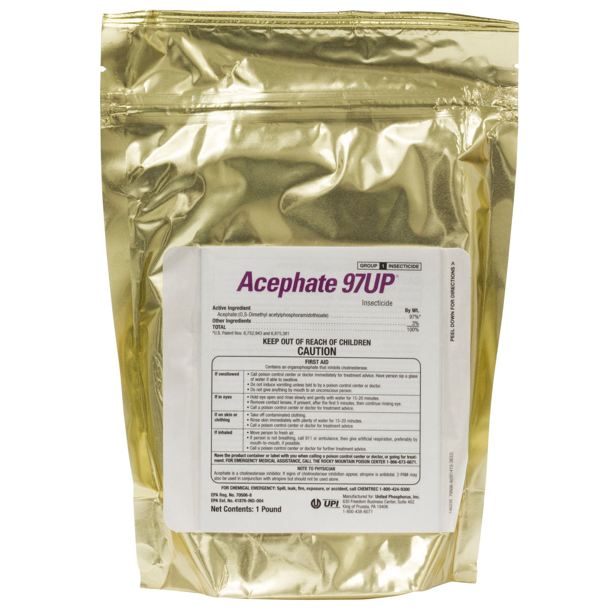 ITS Supply Acephate 97UP 1lb bag for broad-spectrum insect control in crops and landscapes