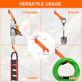 iulrtba side-handle mounting option for convenient access to chainsaw