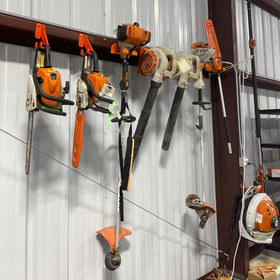 iulrtba easy-install chainsaw hanger with included anchors