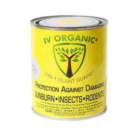 IV Organic 3-in-1 Plant Guard bottle protects roses and trees from sun damage.