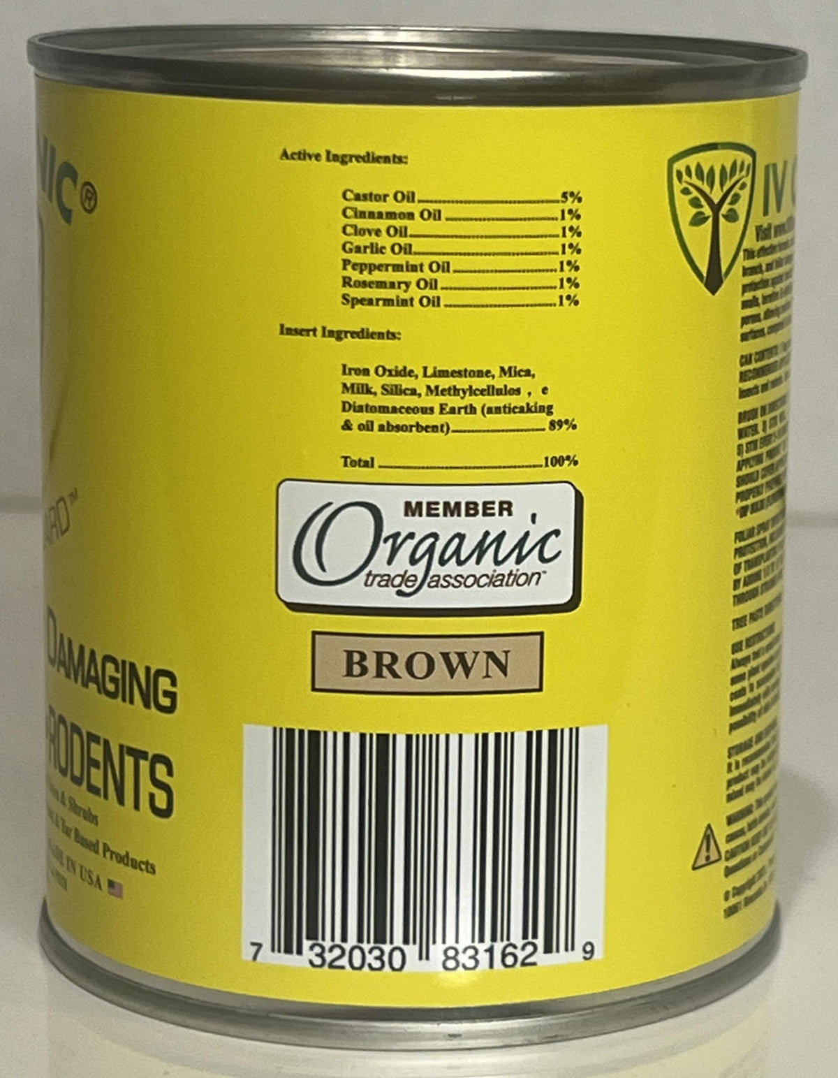 IV Organic 3-in-1 Plant Guard color options include brown, white, green.