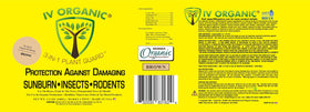IV Organic 3-in-1 Plant Guard tree-paste application for targeted plant care.
