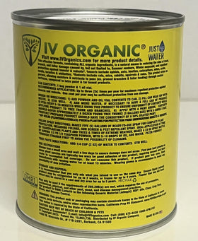 IV Organic 3-in-1 Plant Guard brown color on landscaping shrubs