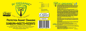 IV Organic 3-in-1 Plant Guard brush-on application protecting trunks and leaves