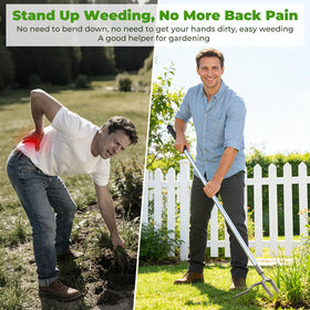 IVVIC ergonomic grip reduces hand fatigue during extended gardening sessions