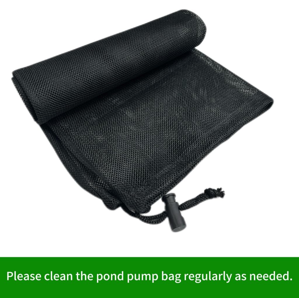 IWBOTQ filter bag shows debris protection in action.