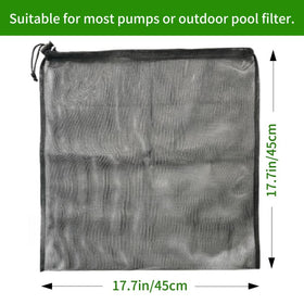 IWBOTQ pump filter bag mesh close-up shows durable polyester weave.