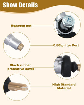 IWWFDD durable valve body for long-lasting grill performance