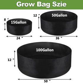 IWNTWY felt fabric close-up highlighting breathable material for healthier root growth.