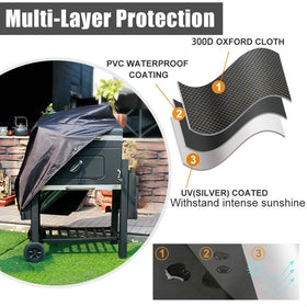 IWNTWY easy-clean design provides quick maintenance after outdoor cooking