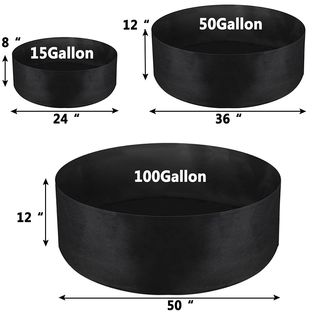 IWNTWY heavy-duty fabric grow bag designed for durable outdoor gardening