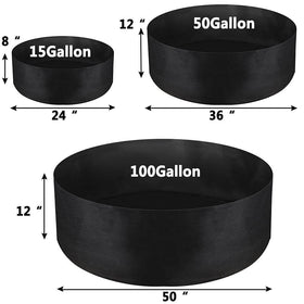 IWNTWY heavy-duty fabric grow bag designed for durable outdoor gardening