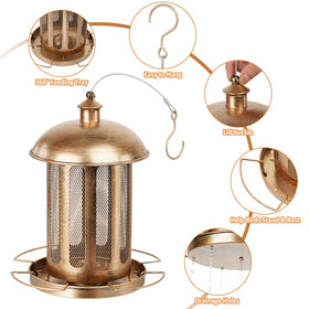 IWNTWY large-capacity feeder minimizes refills during busy seasons.