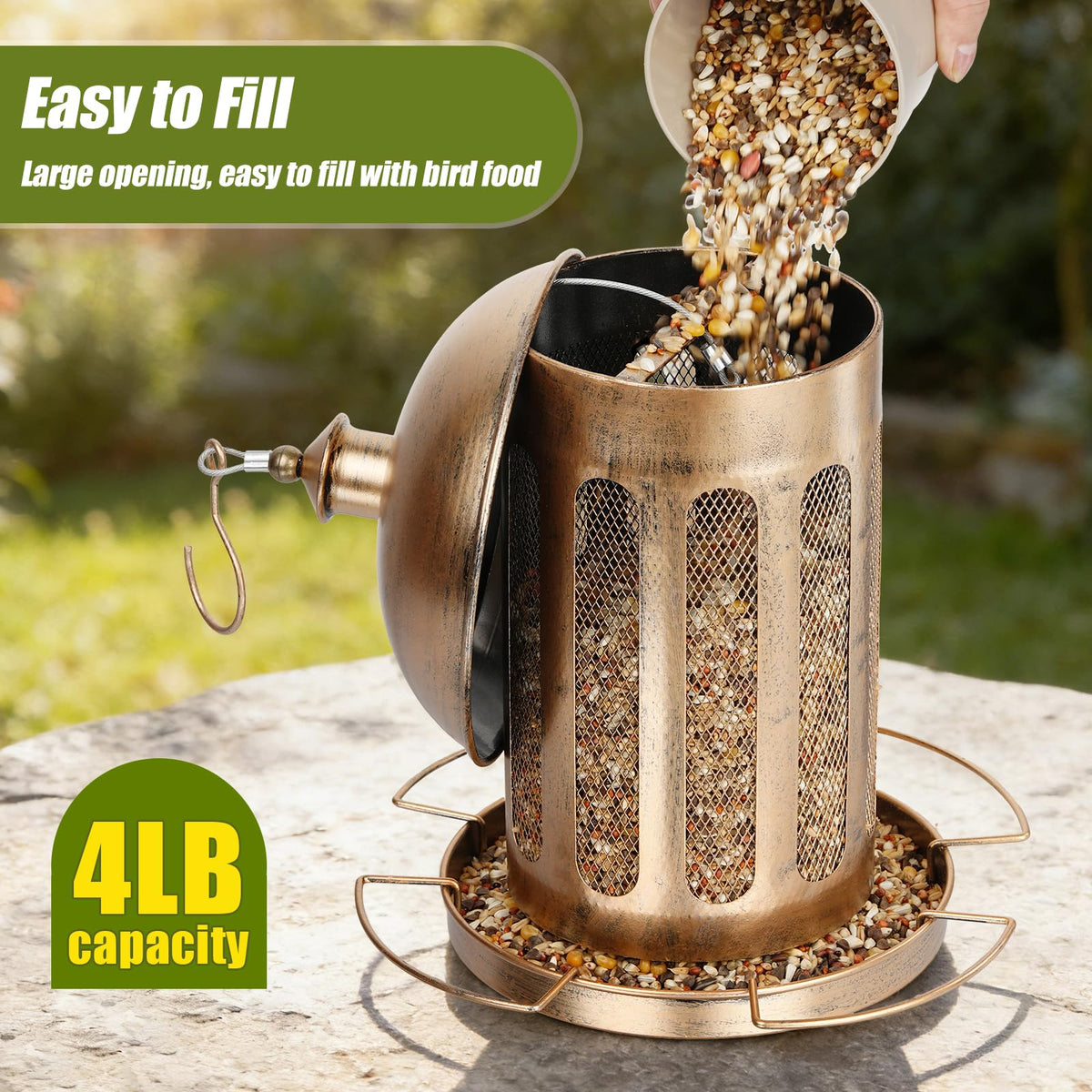 IWNTWY seed-dry vented mesh keeps seeds fresh and dry.