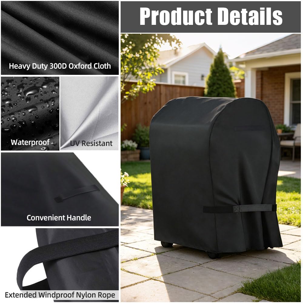 IWNTWY windproof straps keep the cover securely in place