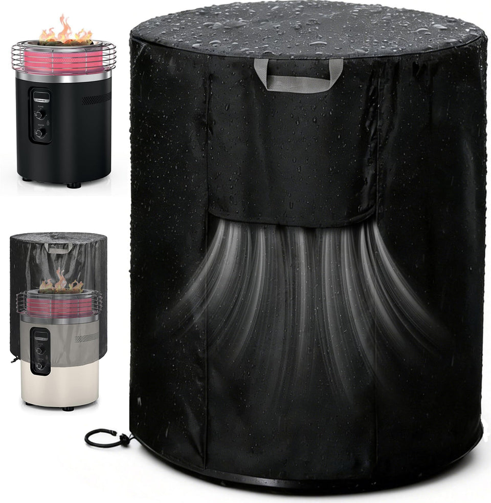 IWVE fire pit cover for Ninja Fireside360 provides weatherproof protection for year-round use.
