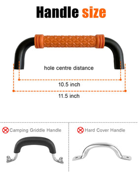 IWWFDD lid-handle for Blackstone Adventure Ready 2020 ensures durable, long-lasting handling.