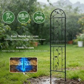 IYINIYI 4-pack trellis interlocking design supports flexible layouts