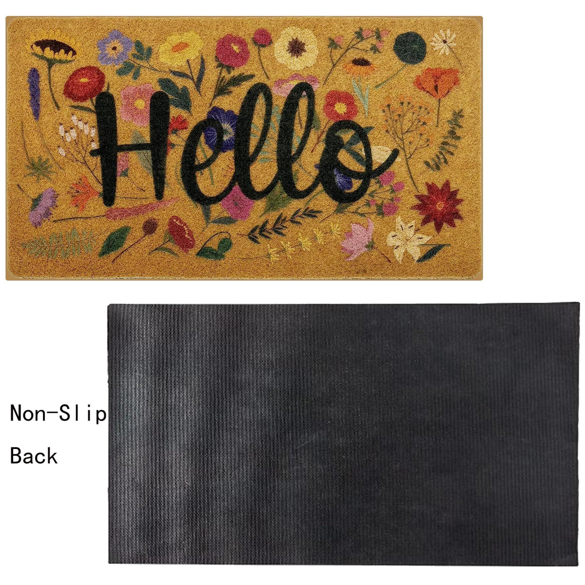 IZUS lightweight doormat makes seasonal swaps effortless and quick to move.
