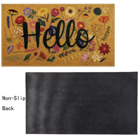 IZUS lightweight doormat makes seasonal swaps effortless and quick to move.