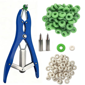 Jabcmier goat banding kit applicator enables precise, safe banding on kids.