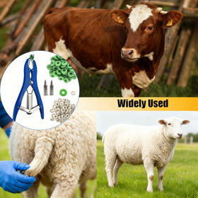 Jabcmier metal frame is durable and autoclavable for repeated farm use.
