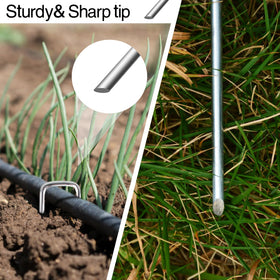 Jaciry weed barrier anchors: secure fabric and netting reliably.