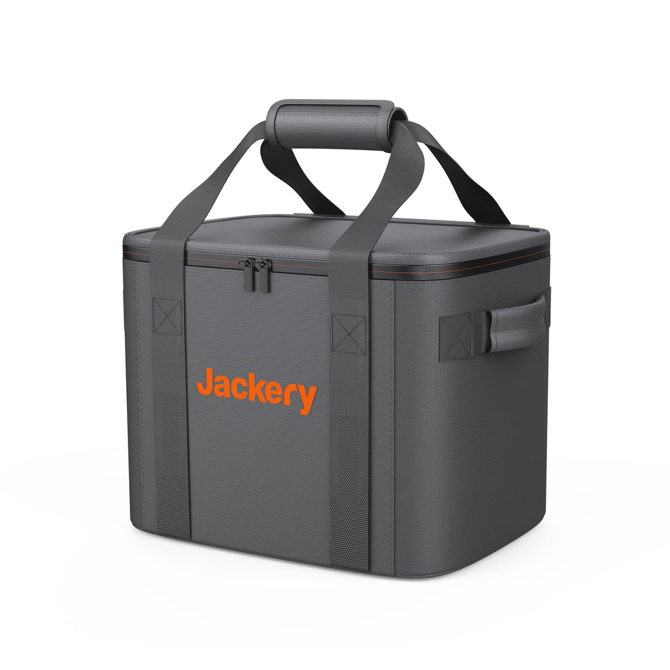 Jackery carrying case bag for Explorer 880 with open interior for accessories.