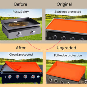 Jacooxi durable cover shields griddle from dust and moisture.