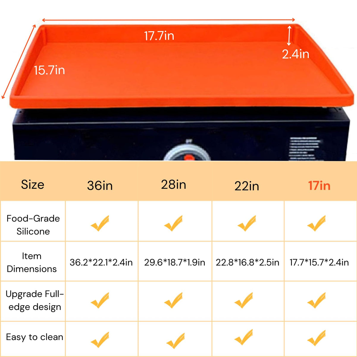 Jacooxi food-grade silicone material highlighted as heat resistant and reusable.