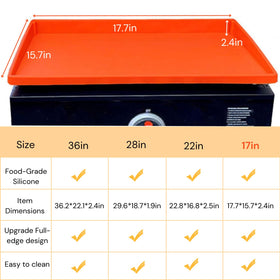 Jacooxi food-grade silicone material highlighted as heat resistant and reusable.
