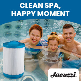 Jacuzzi 6473-157J spa water quality support through enhanced filtration.