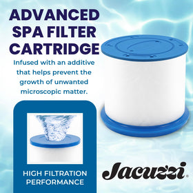 Jacuzzi ProClarity close-up of ultra-fine filtration media improving water clarity