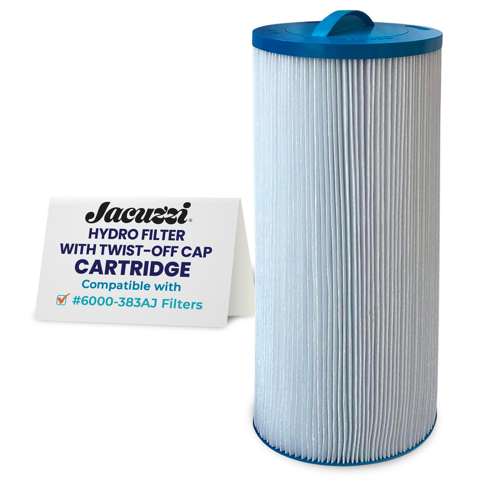 Jacuzzi ProClear 6000-383AJ filter cartridge ready for J-series spa installation for clean water