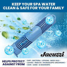Jacuzzi ProClear mineral release extends clean water between maintenance sessions
