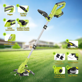 JAGROM automatic spool line feature supports smooth, uninterrupted trimming
