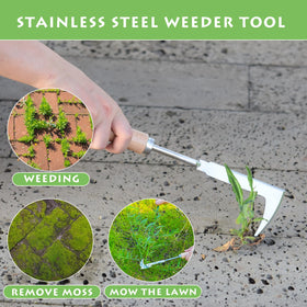 Jahenway Crack Weeder stores easily with a handle hole