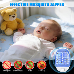 Jahy2Tech 6-pack bug zapper compact profile fits unobtrusively in any room.