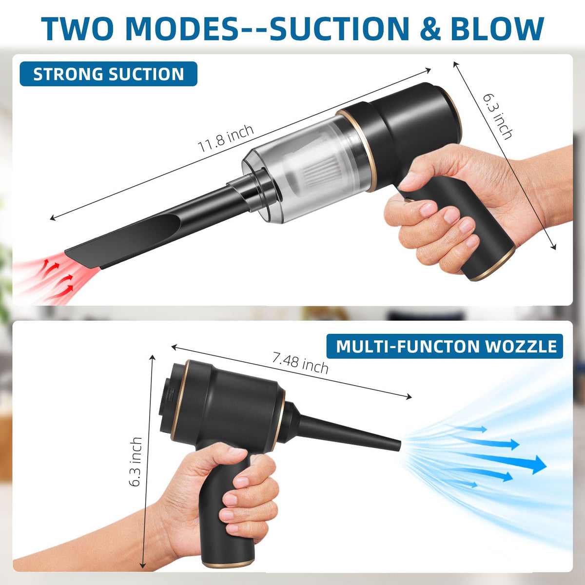 Jahy2Tech bug vacuum catcher collection cup for easy disposal.