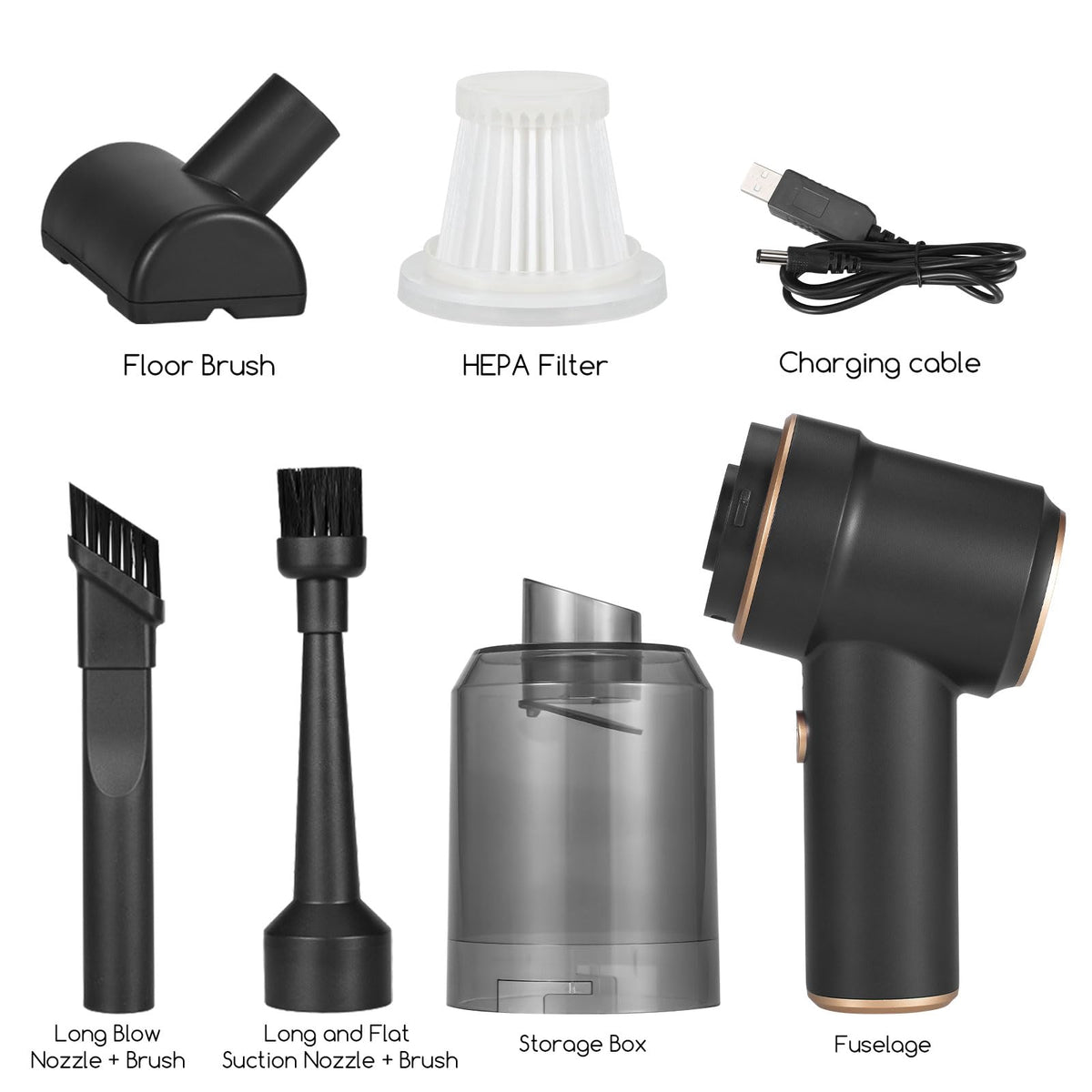 Jahy2Tech bug vacuum catcher filter removal for simple cleaning.
