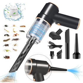 Jahy2Tech bug vacuum catcher front view for quick indoor bug pickup.