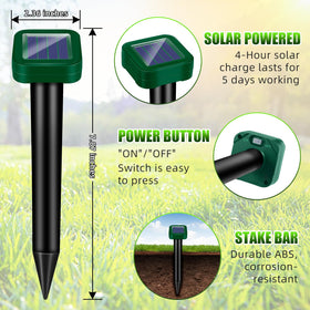 Jahy2Tech perimeter protection helps secure borders around yards beds and small farms