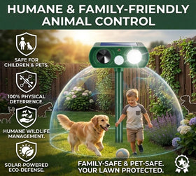 Jahy2Tech Fortress Pro 360° perimeter protection for yards and gardens